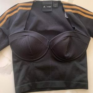 Adidas x Ivy Park Circular Knit Crop Top